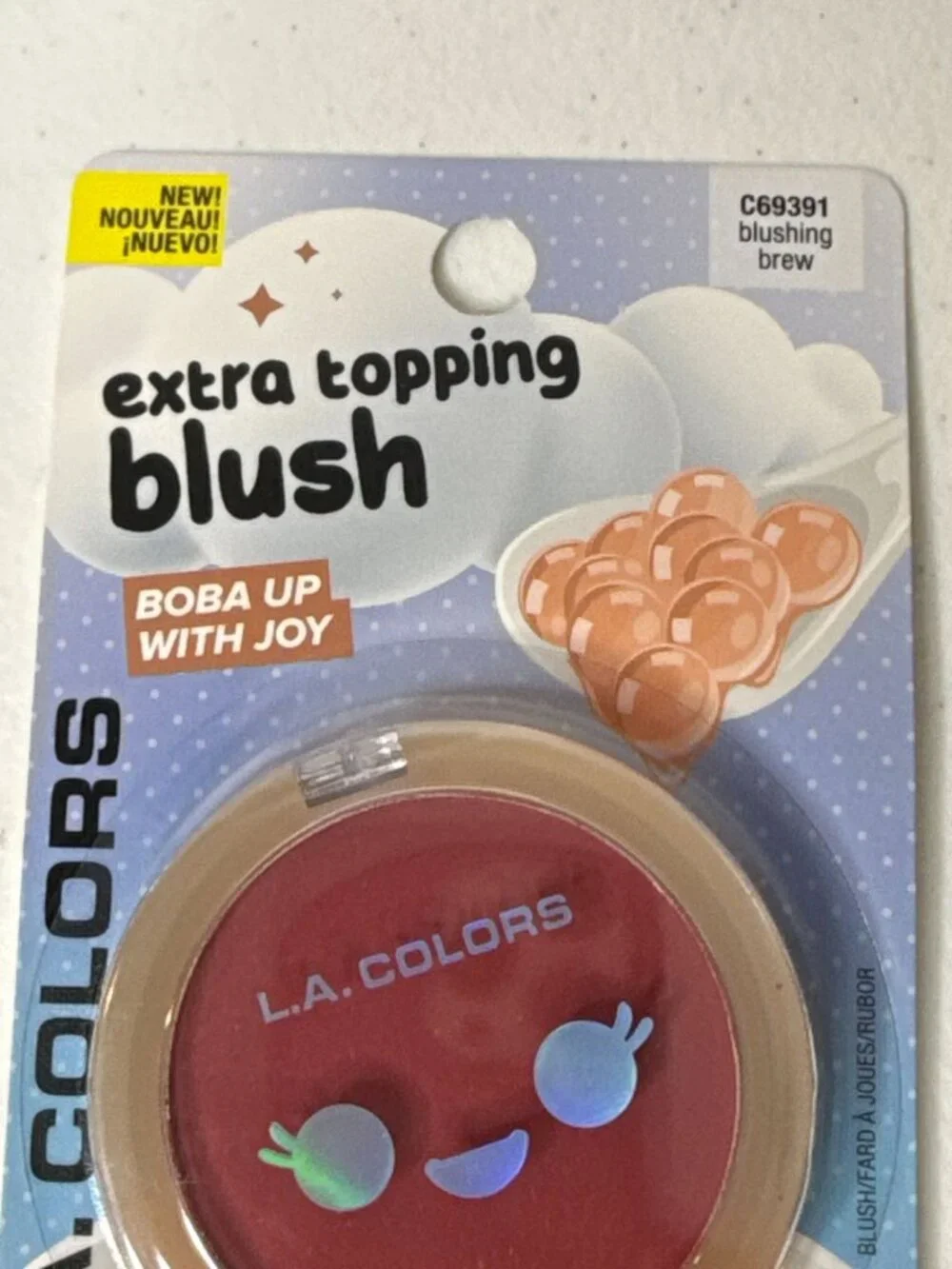 L.A. Colors Extra Topping Blush Blushing Brew Boba New
